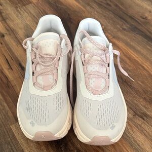 Women's Athletic Shoes in Pink and White
